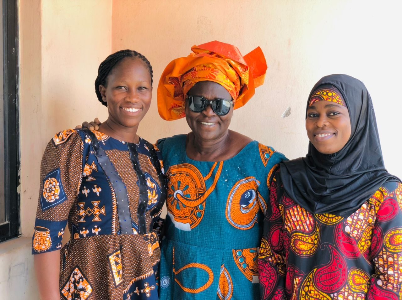 Mrs Ogunkunle with family