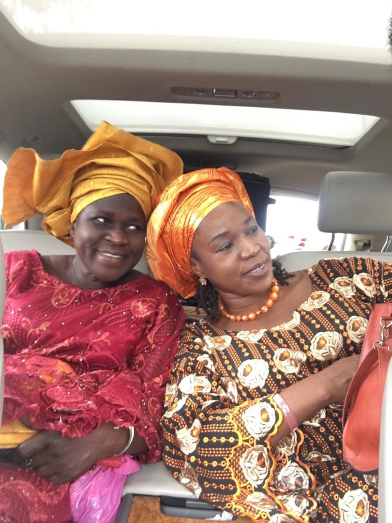 Mrs Ogunkunle with family